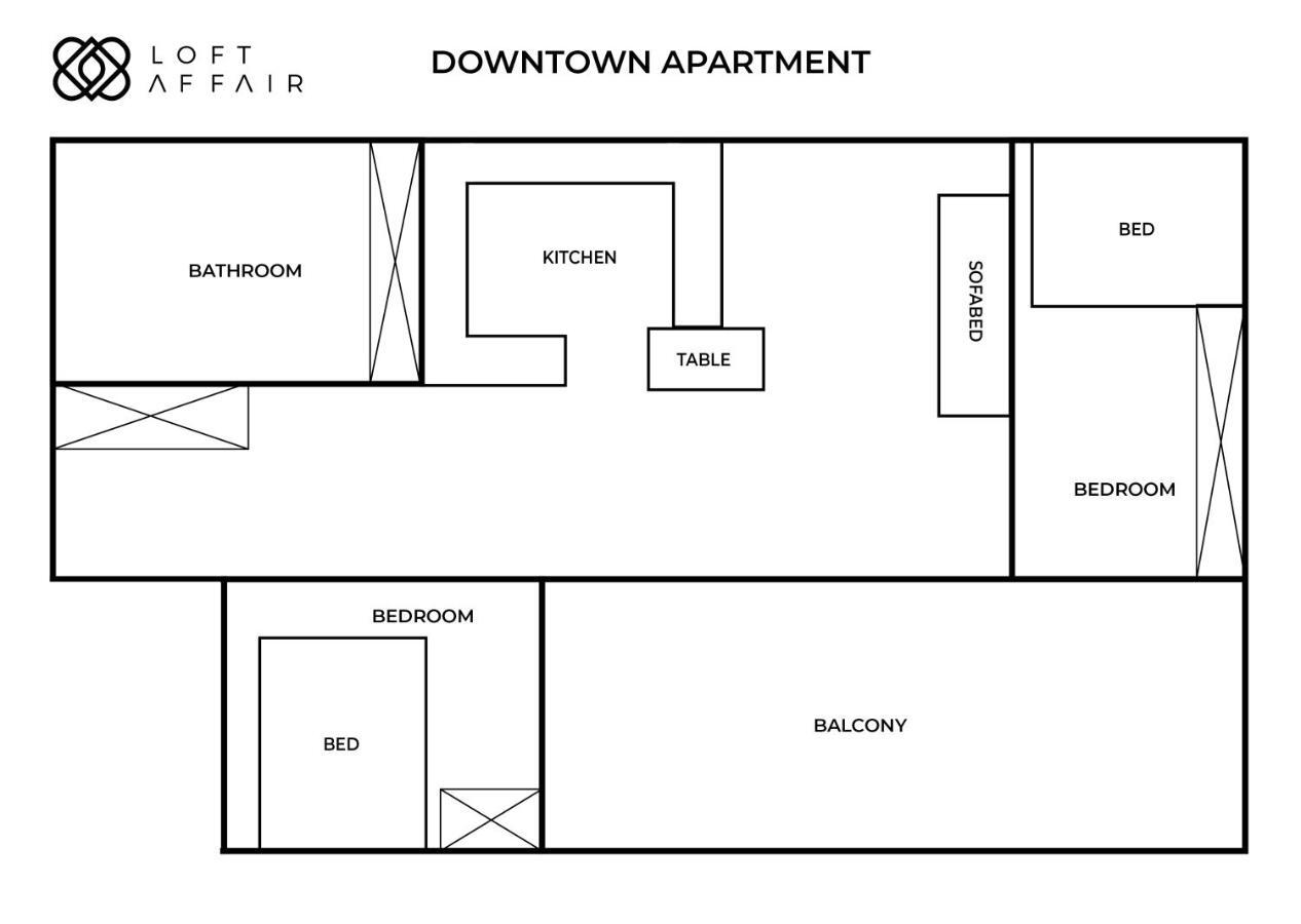 Downtown Apartment - Loftaffair คราคูฟ ภายนอก รูปภาพ